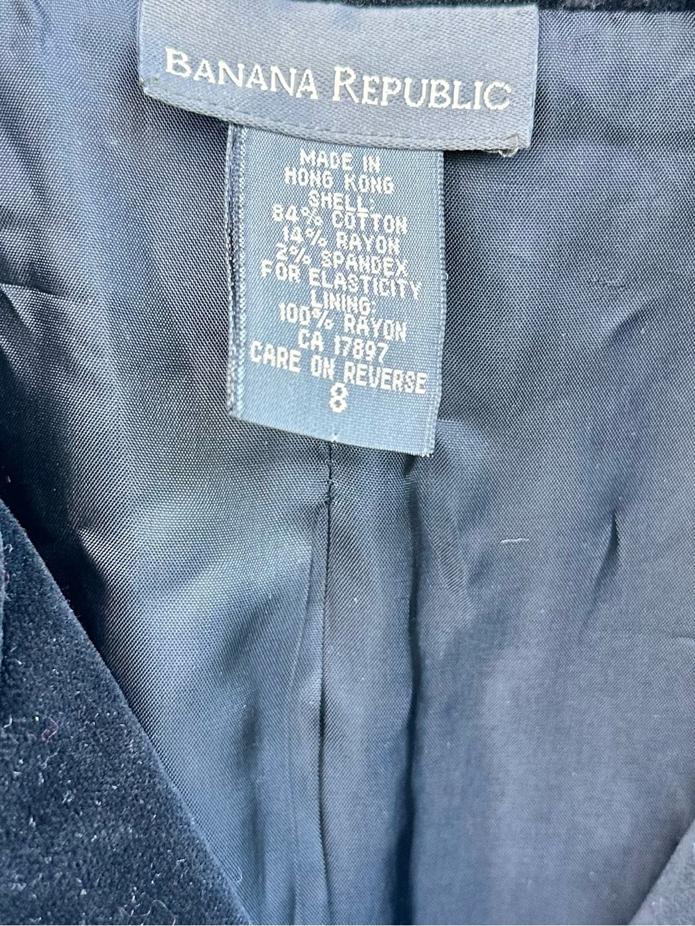 Banana Republic Black Double-Breasted Pea Coat - Picture 4 of 5